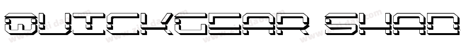 QuickGear Shadow字体转换